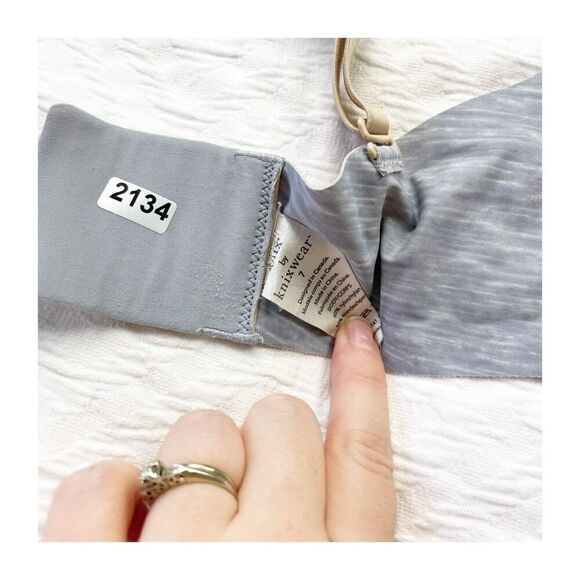 Knix Evolution Bra space gray size 7 - Picture 6 of 8